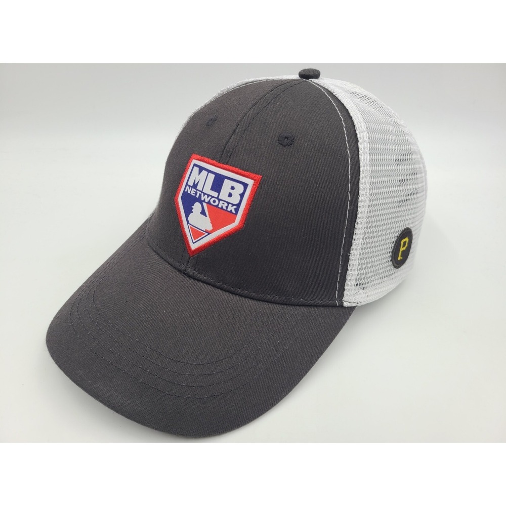 Pittsburgh Pirates MLB Network Mesh Trucker Snapback Hat Cap SGA Men Women Gray